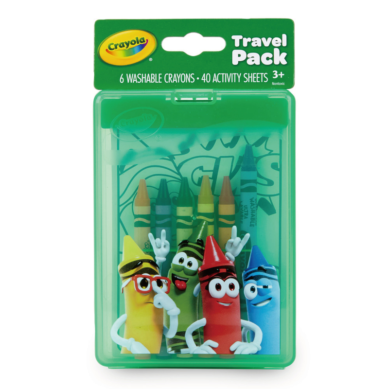 Travel Pack; Paw Crayola Characters