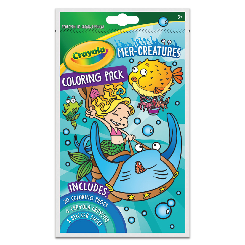 Coloring Pack - Mer-Creatures