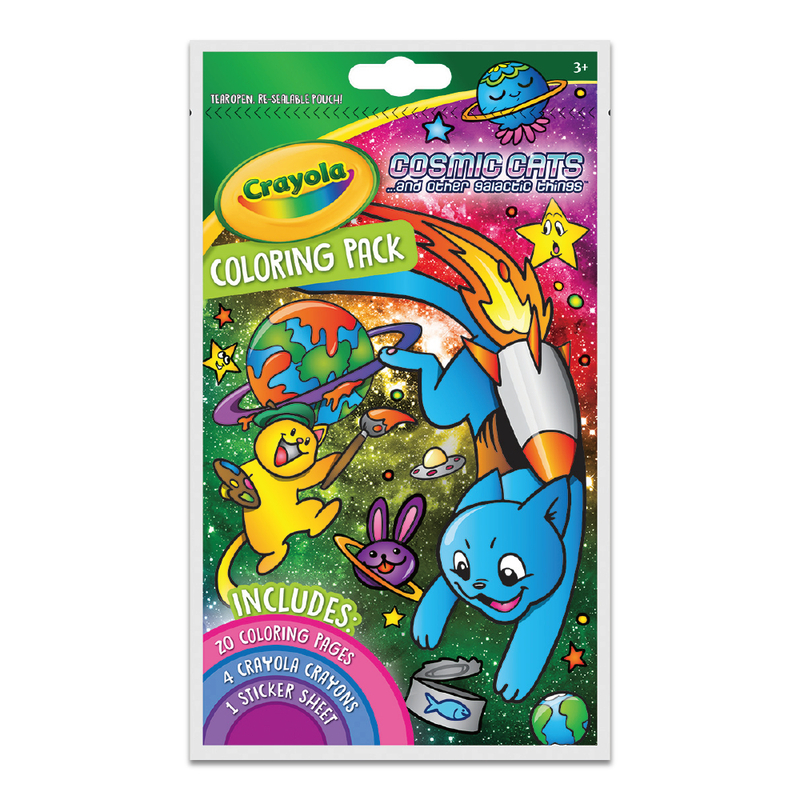 Coloring Pack - Cosmic Cats
