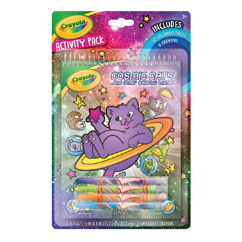 Activity Pack - Cosmic Cats