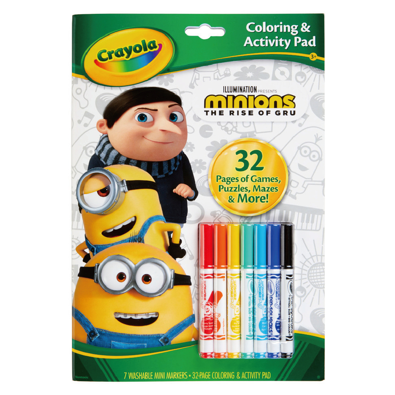 Minions 2 Colour and Activity Book