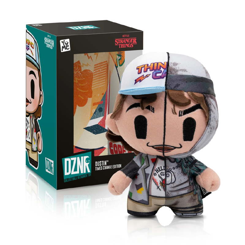 DZNR Stranger Things - Dustin 7.5'' Collectible Plush with Display Box