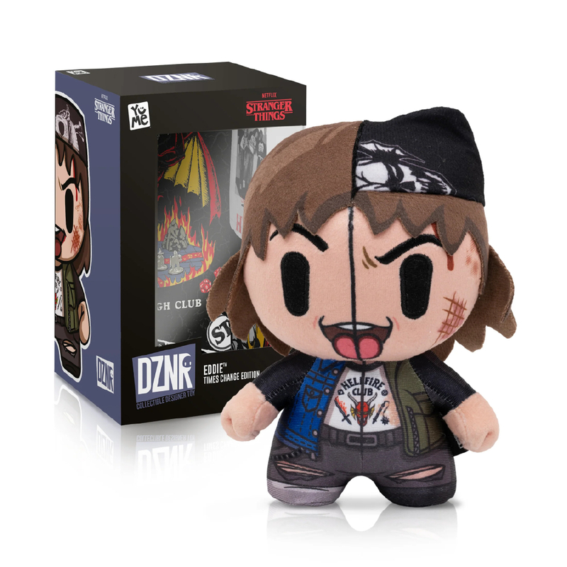 DZNR Stranger Things - Eddie 7.5'' Collectible Plush with Display Box
