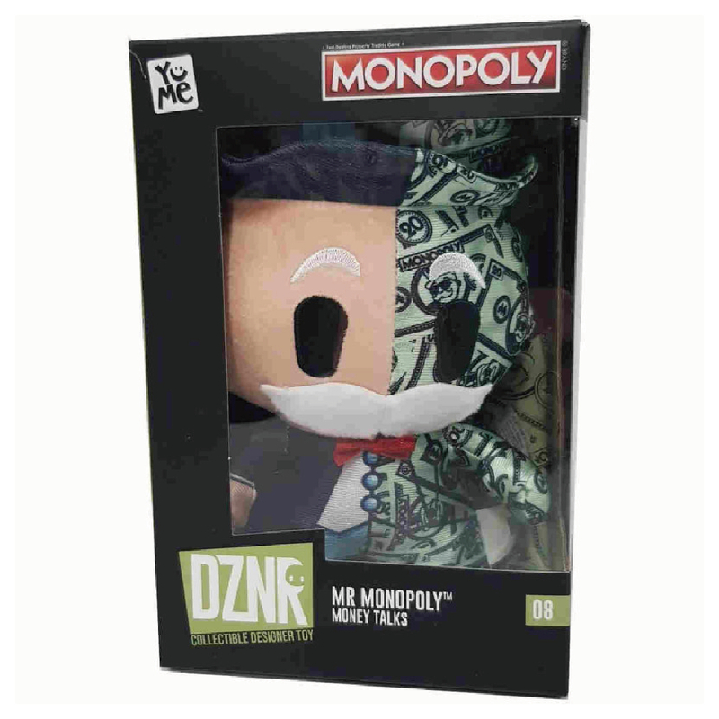 DZNR Mr Monopoly - Money Talks - Collection Plush with Display Box