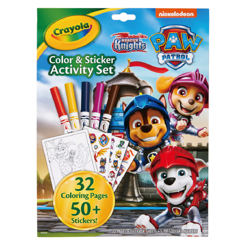 Color & Sticker Activity Set - Paw Patrol