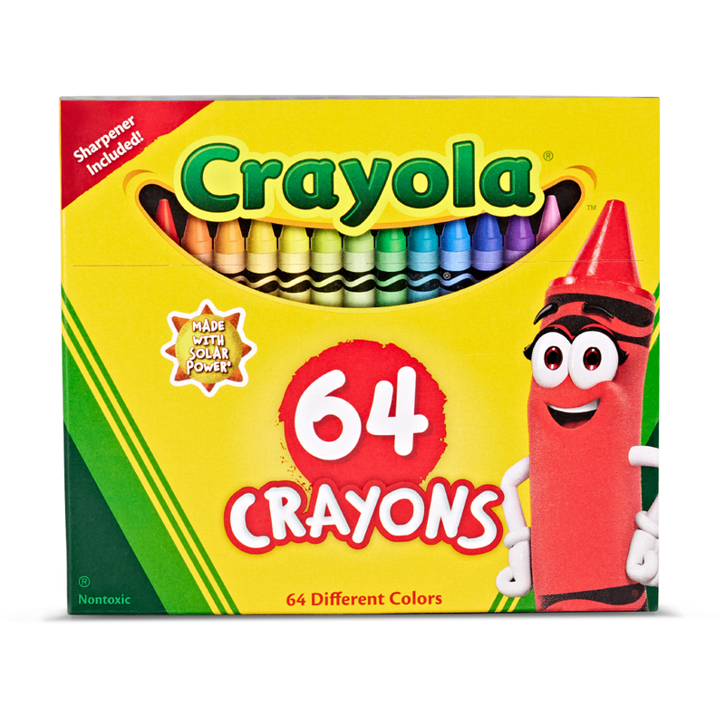 64 count crayons