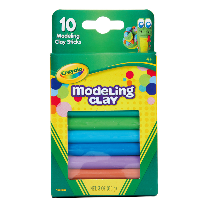 Cr Crayola Modeling-Clay Stick Mini 10Ct