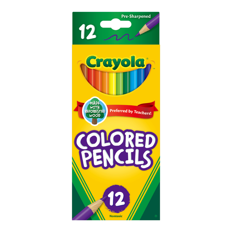 12 Ct. Long Colored Pencils