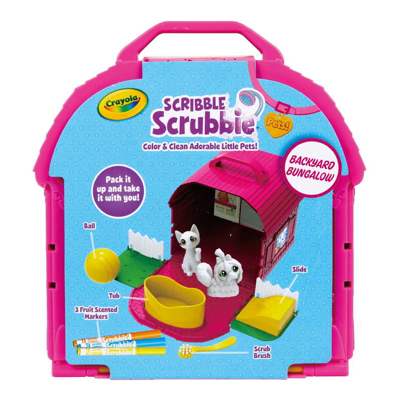 Scribble Scrubbie Pets - Backyard Bungalow