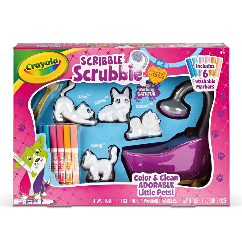 Scribble Scrubbies Pets Tub Play Set (Refresh)