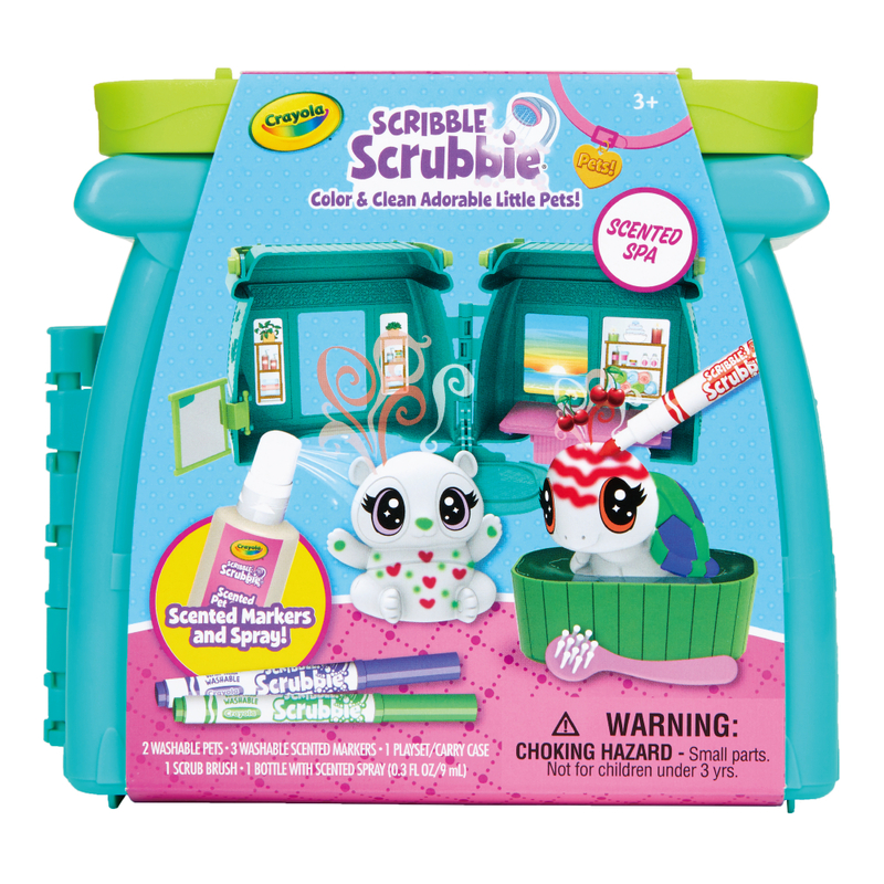 Scribble Scrubbie Pets Scented Spa