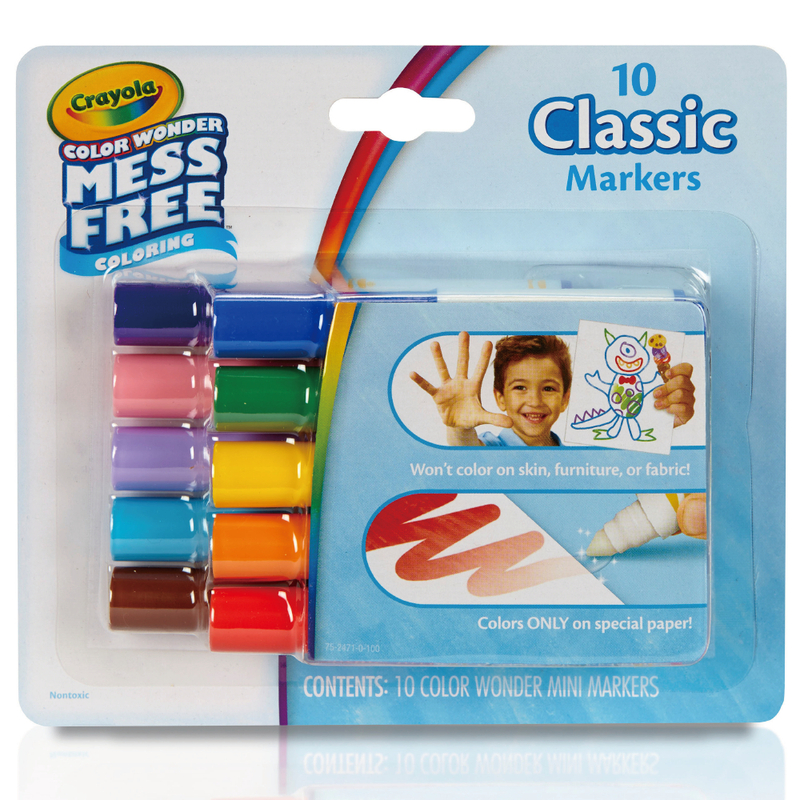 Color Wonder Mini Marker Classic 10ct