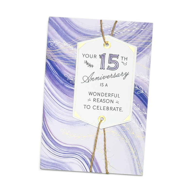 15th Anniversary Card