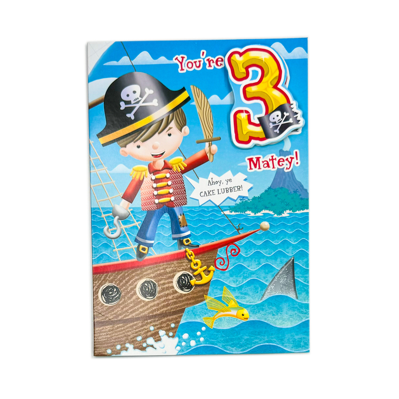 3rd Birthday Card