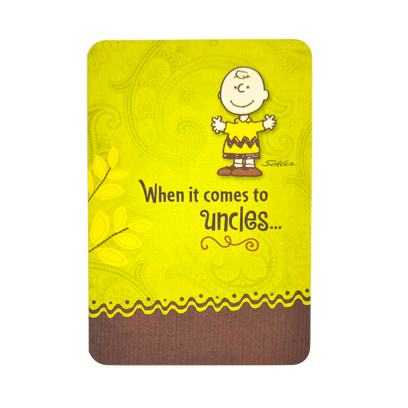Birthday Card - For Uncle