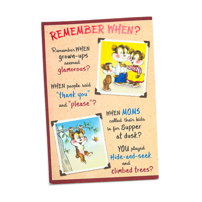 Mouse Family Birthday Card