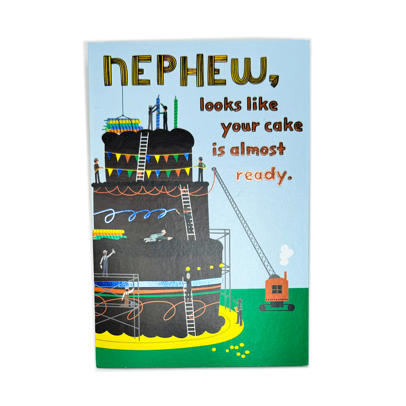 Birthday Card - For Nephew