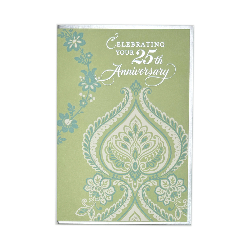 25th Anniversary Card