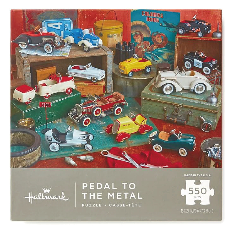 Pedal to the Metal 550-Piece Puzzle
