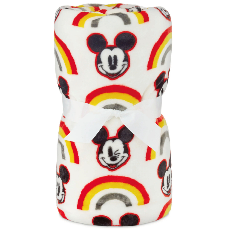 Disney Mickey Rainbow Throw Blanket