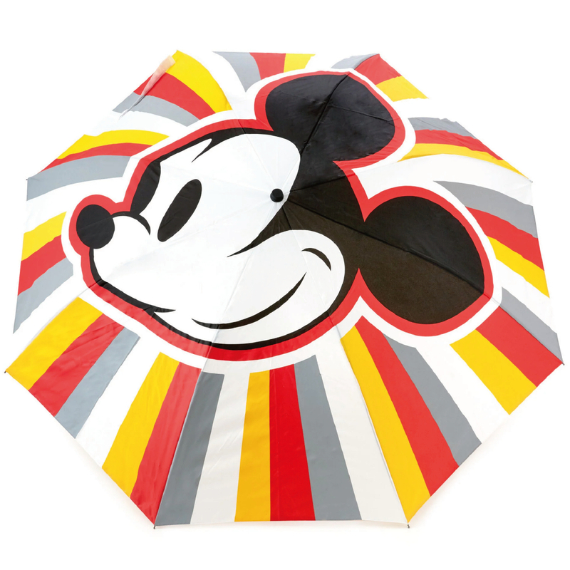 Disney Mickey Mouse Striped Umbrella