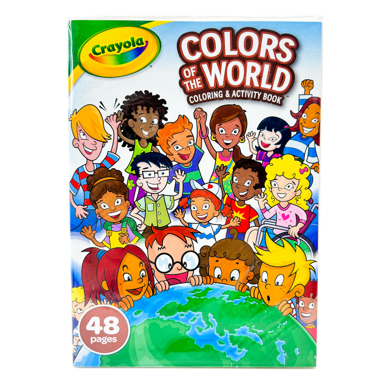 Colors of the World-48 Page Coloring Book