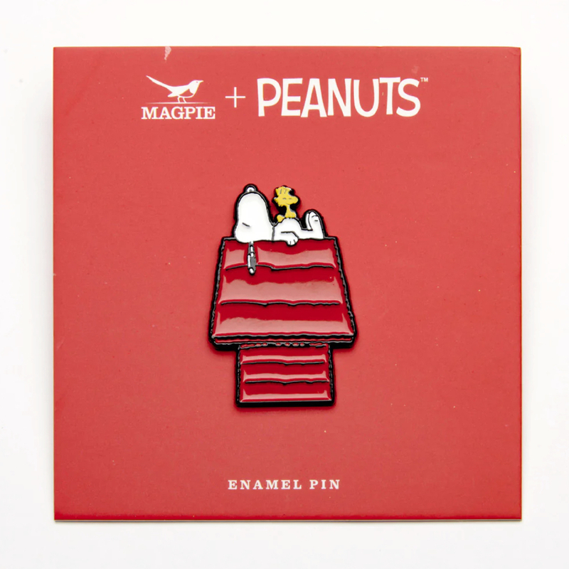 Peanuts Friends Forever Enamel Pin - House