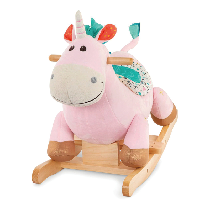BX1936Z@B. RODEO ROCKER - PINK UNICORN