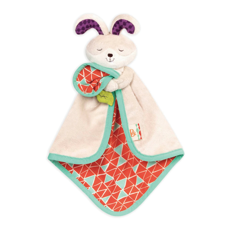 BX1589Z@SECURITY BLANKET BUNNY