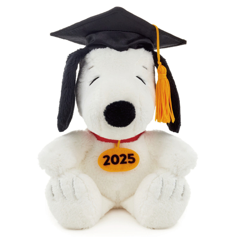 Peanuts® Snoopy 2025 Graduation Plush Gift Card Holder