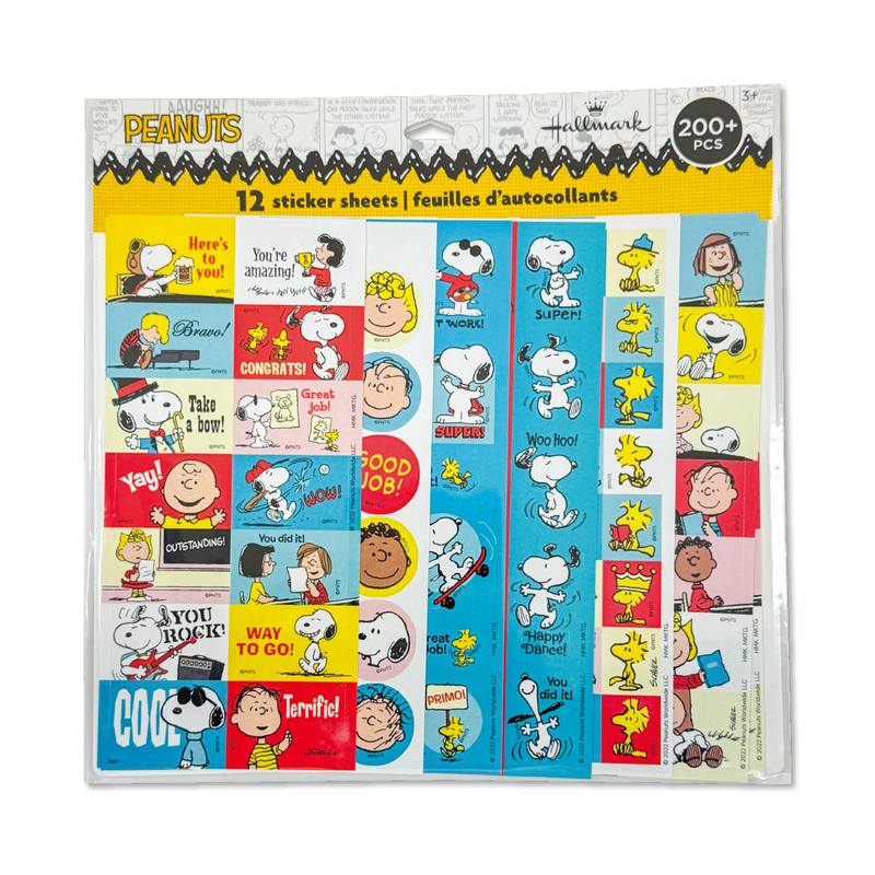 Peanuts® 史努比貼紙套裝