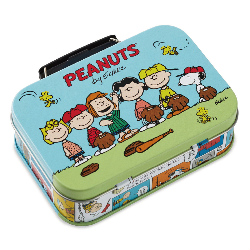 Peanuts® 棒球禮品卡盒 2.5"