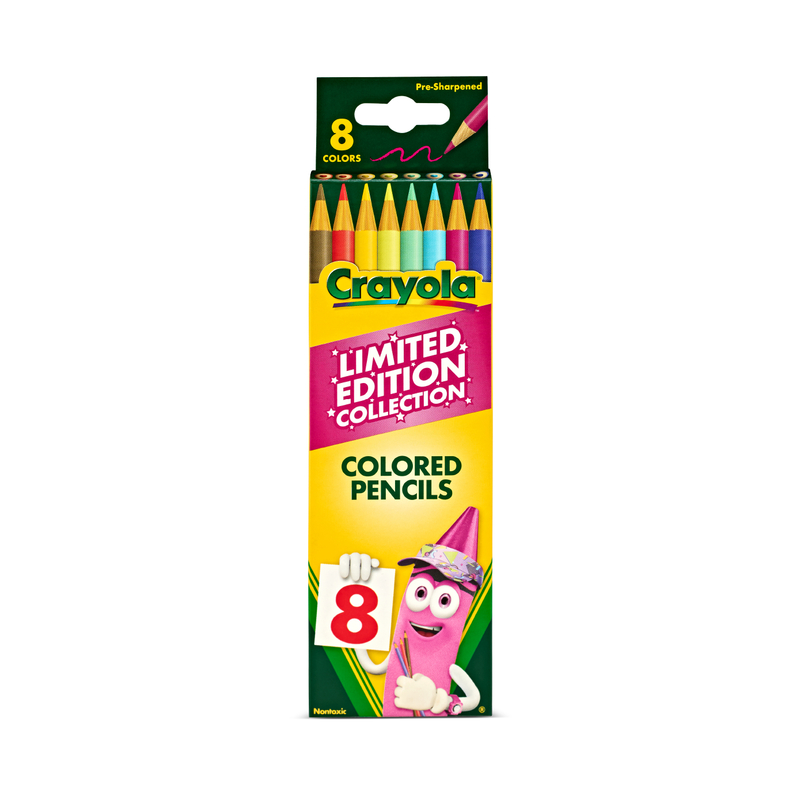 Limited Edition Retired Colored Pencils, 8 Count