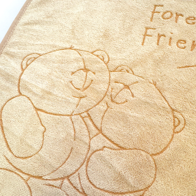 Forever Friends Face Towel - Beige (30x30cm)