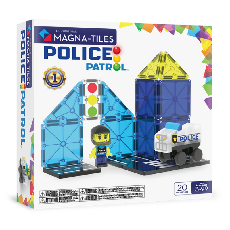 MAGT-252020PO@MAGNA-TILES Police Patrol