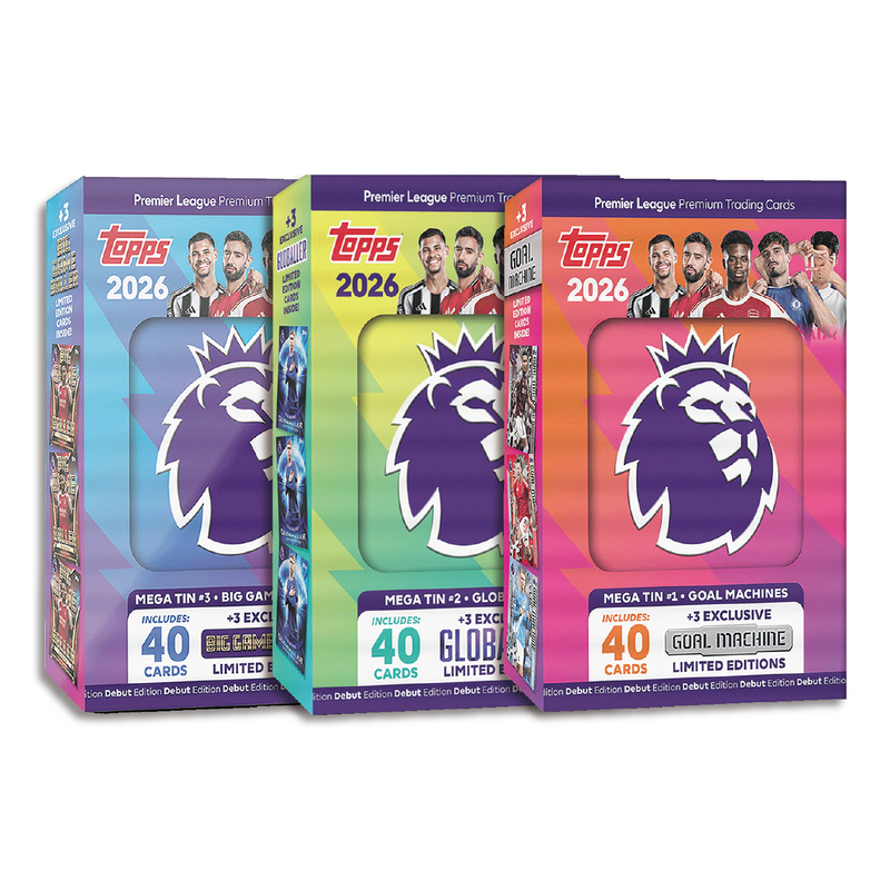 Topps Premier League 2026 Mega Tin
