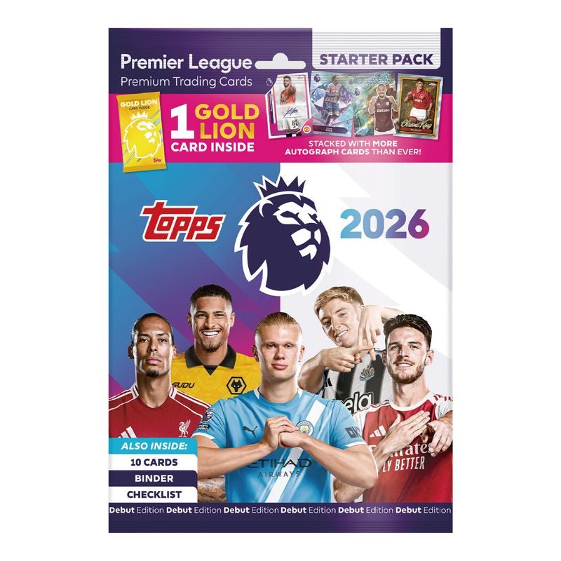 Topps Premier League 2026 Starter Pack
