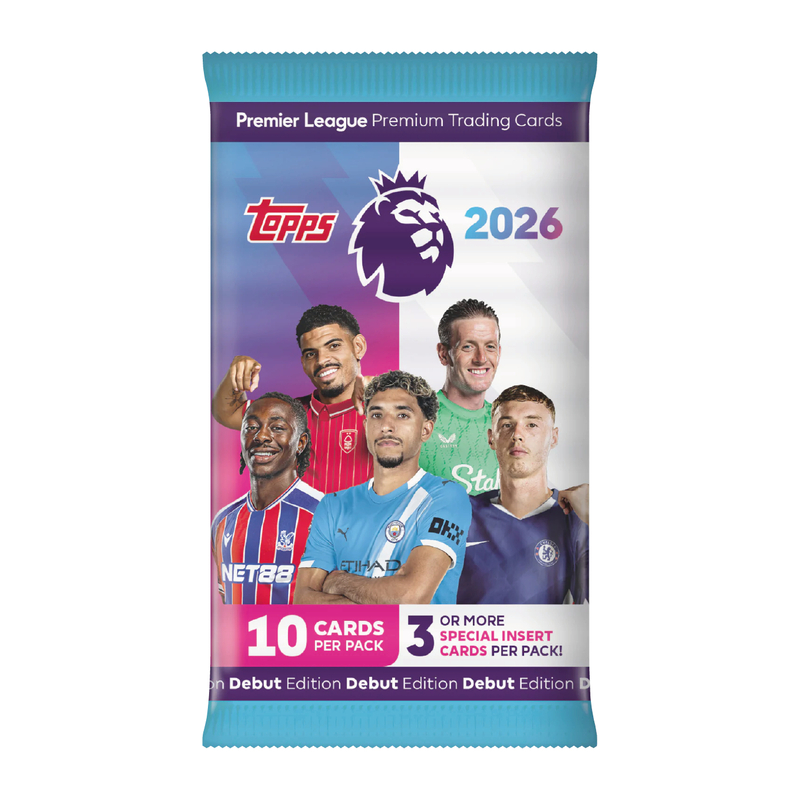 Topps Premier League 2026 Trading Card Packets