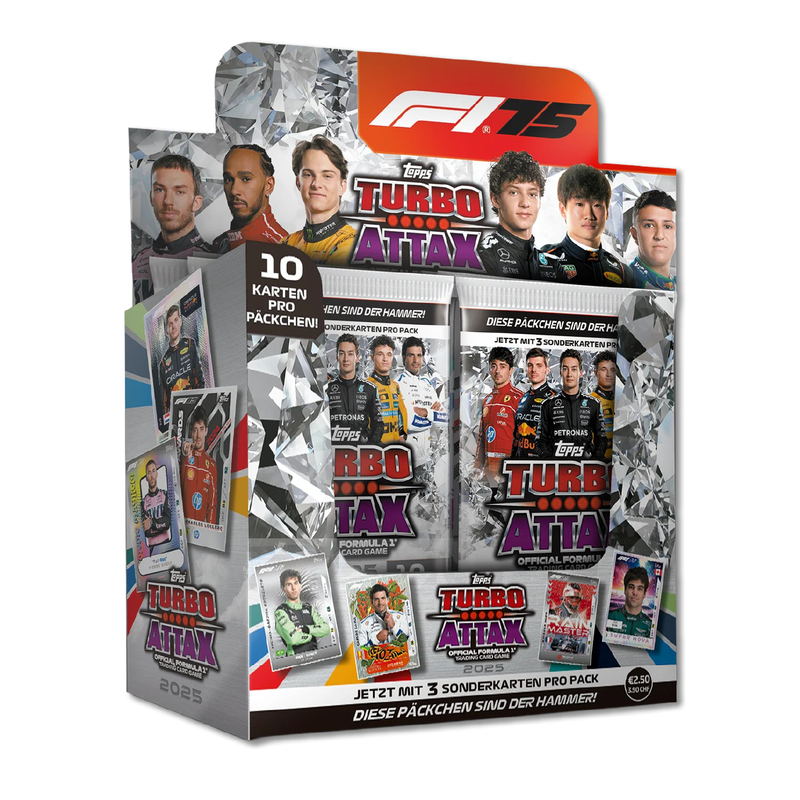 Topps Turbo Attax Formula 1® 2025 - Full Box