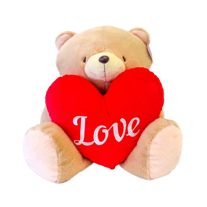Forever Friends 16 inch Valentine's Day Bear with heart (Love)