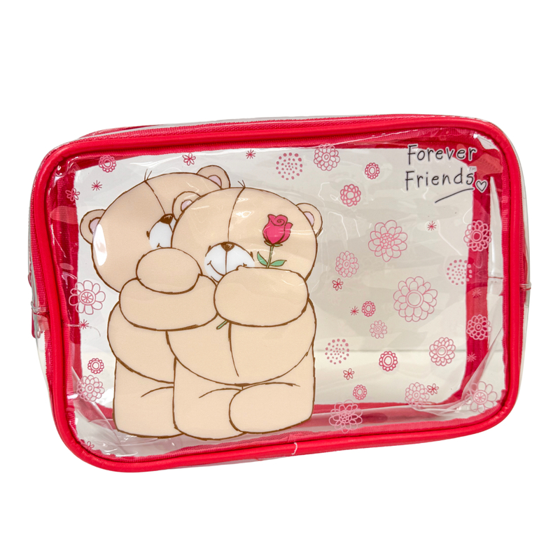 Forever Friends Clear Pouch (Rose)