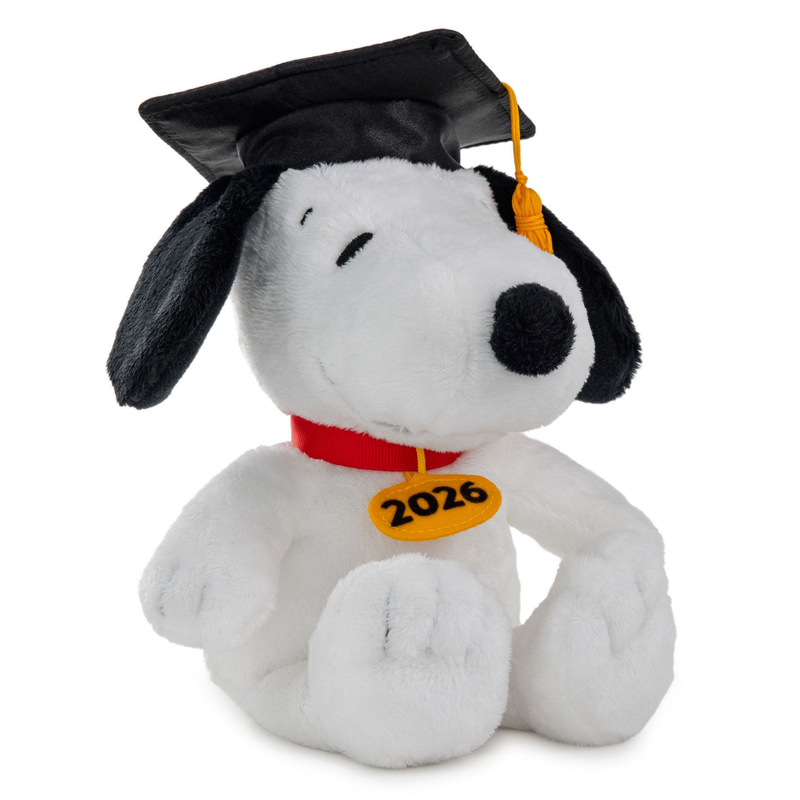 SNOOPY GRAD PLUSH BEAR
