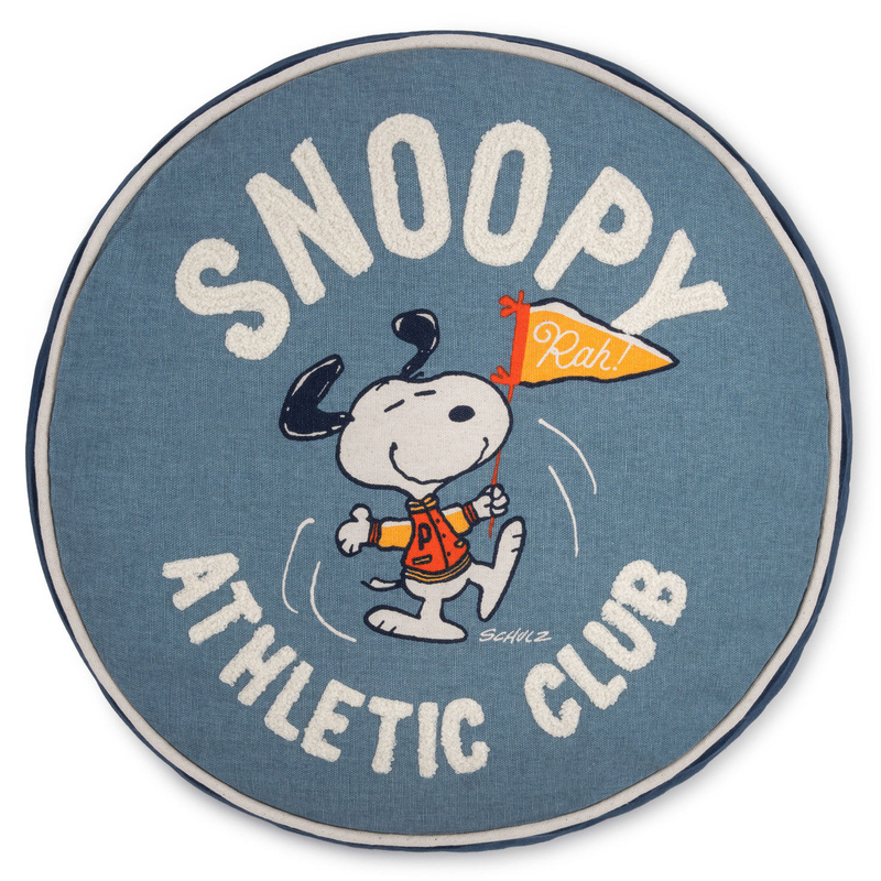 Peanuts Snoopy Athletic Club Pillow