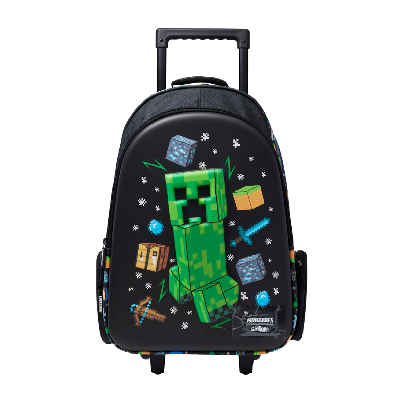 Minecraft Trolley Backpack(BLACK)