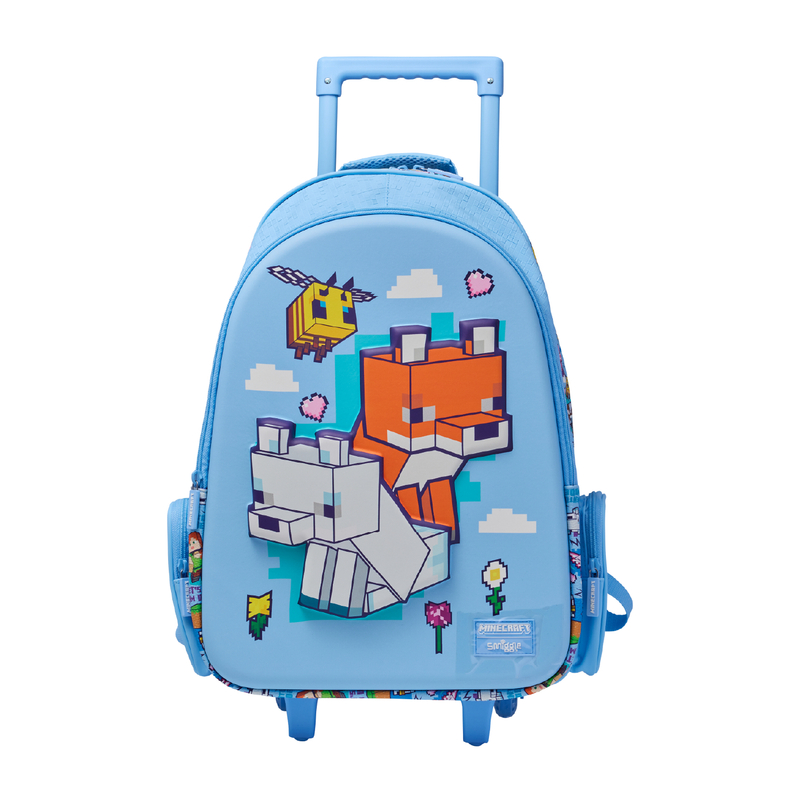 Minecraft Trolley Backpack(BLUE)