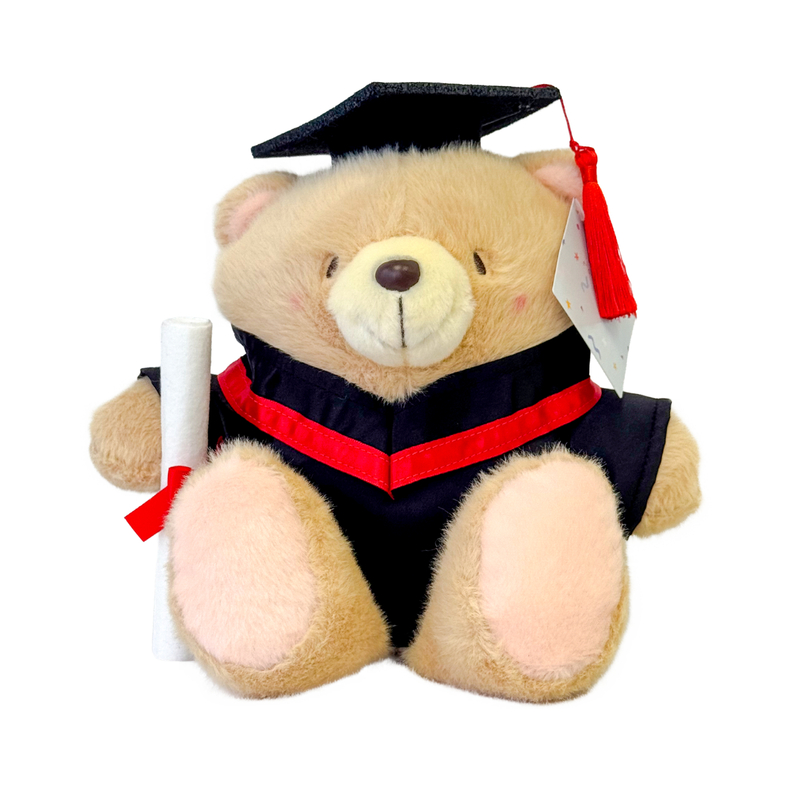 Forever Friends 8" Graduation Bear - Red