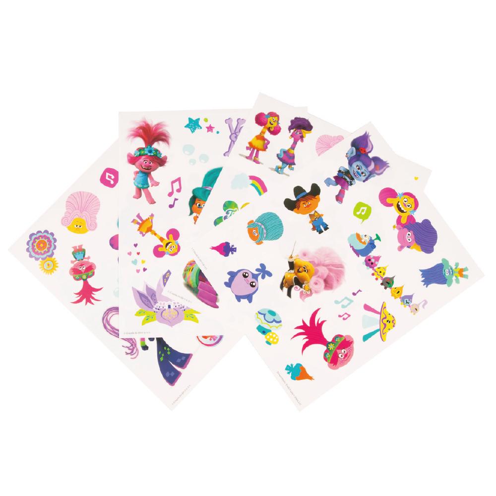 Trolls World Tour Color & Sticker Book