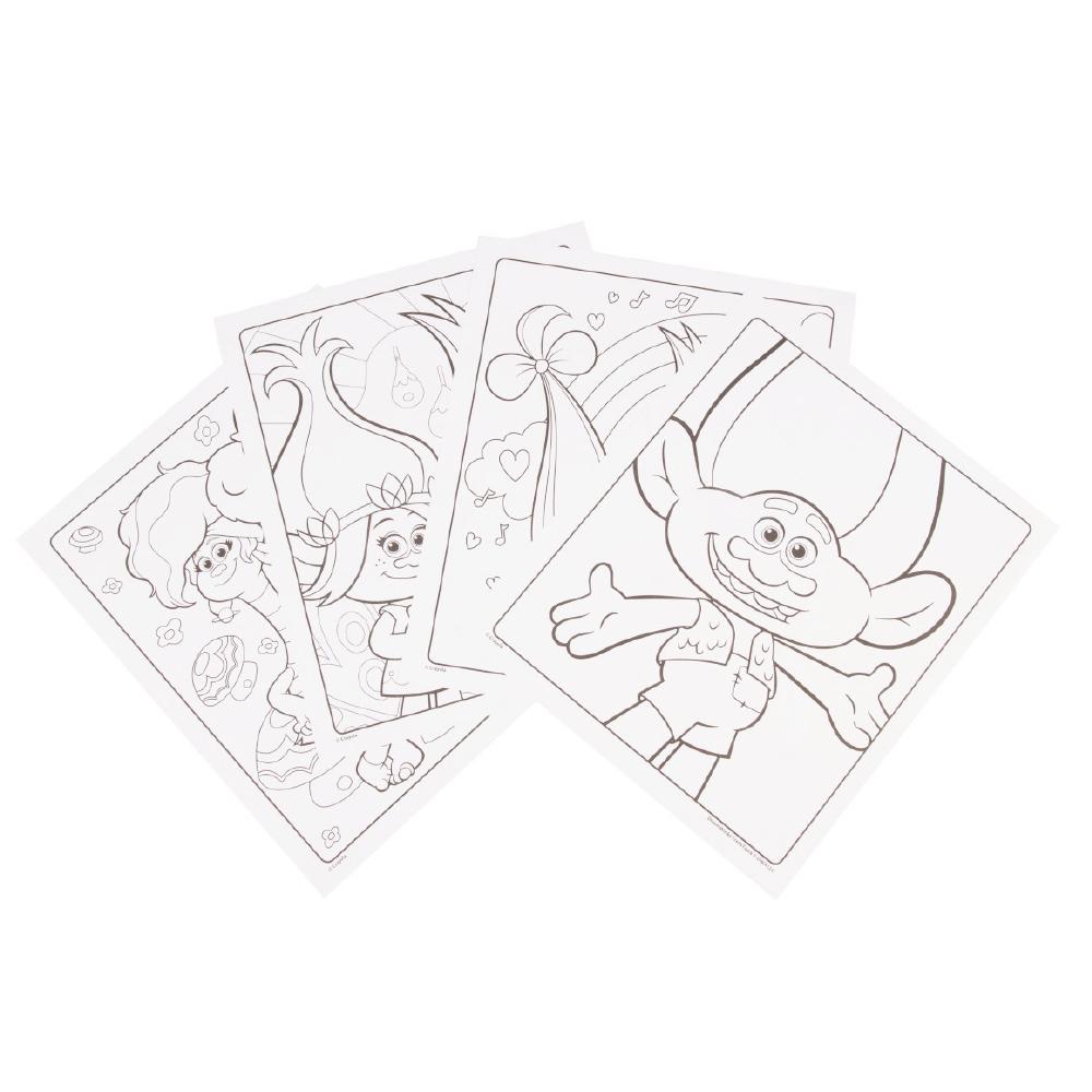 Trolls World Tour Color & Sticker Book
