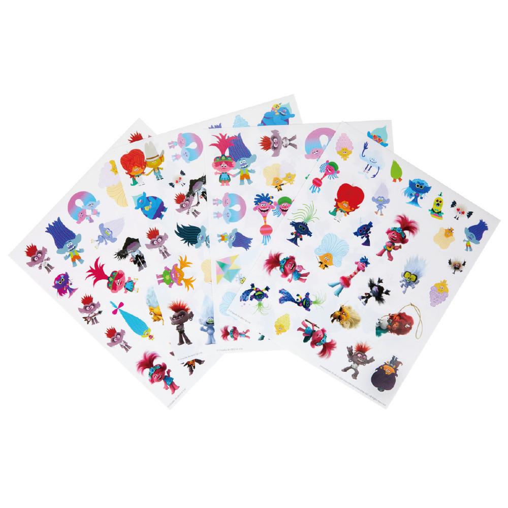 Trolls World Tour Color & Sticker Book
