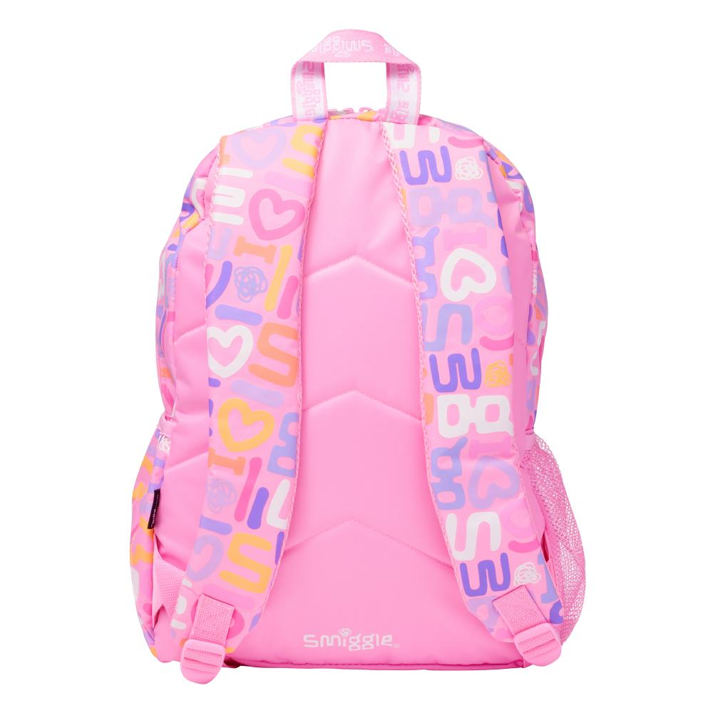 Smiggle經典款背包 (粉紅色)